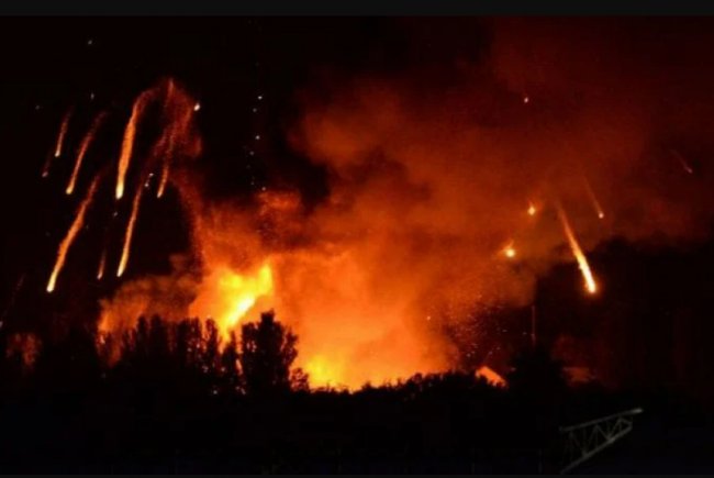 В Казачьей бухте оккупированного Крыма взорвался склад боеприпасов