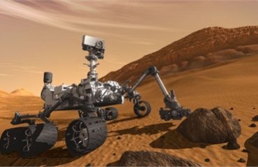 Марсоход Любопытство успешно испытал лазерную пушку