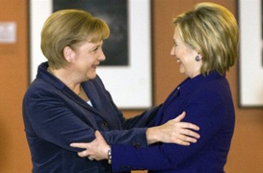 Меркель и Клинтон – самые влиятельные женщины в мире