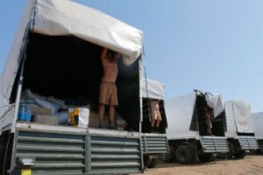 В России объяснили, почему «гуманитарный конвой» едет полупустым