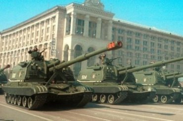 Военная техника с парада в День независимости отправится прямо в зону АТО