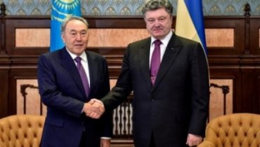 Порошенко и Назарбаев обсудили двустороннее экономическое сотрудничество