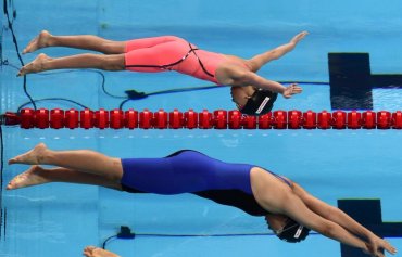 10-летняя пловчиха приняла участие в чемпионате мира