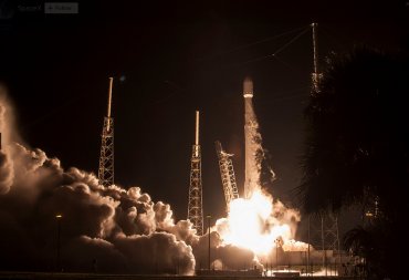 Американская Falcon 9 вывела на орбиту коммерческий спутник