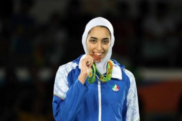 Впервые в истории женщина из Ирана стала призером Олимпиады