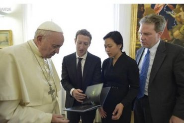Папа Франциск и основатель Facebook поговорили о хайтеке