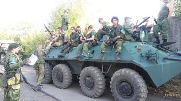 На Донбассе появились загадочные военные