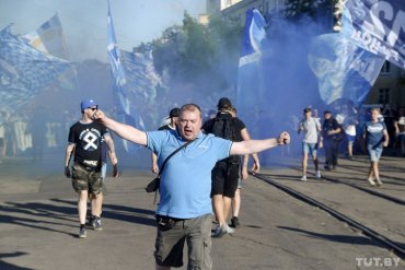 Российский «Зенит» и его фанаты опозорились на матче Лиги Европы