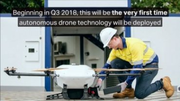 В Сингапуре грузы на суда будут доставлять дронами