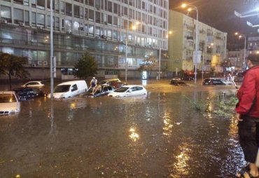 Киев снова ушел под воду