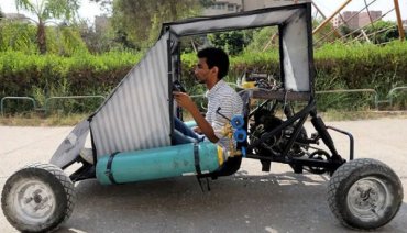 В Египте создали «воздушный» эко-автомобиль