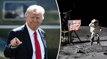 Трамп решил отправить астронавтов на Луну