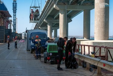 Россия начала демонтаж Крымского моста