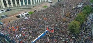 На площади Сахарова в Москве прошел самый крупный митинг за последние 8 лет