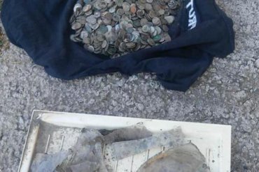 В Украине откопали невероятный клад
