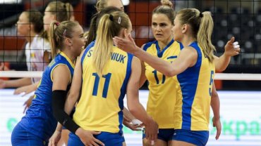 Украинские волейболистки проиграли второй матч чемпионата Европы