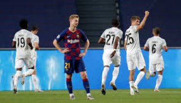 «Барселона» оскандалилась в четвертьфинале Лиги чемпионов