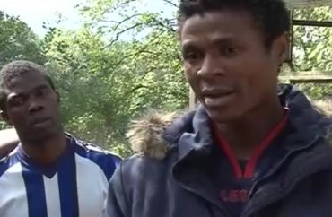 На заброшенной турбазе под Днепродзержинском нашли футбольную команду из Нигерии