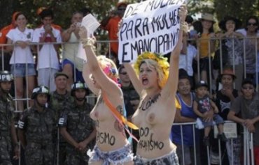 FEMEN теперь борются против секс-туризма в Бразилии