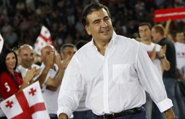 Саакашвили собрал на стадионе рекордный митинг