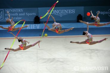 Сборная России выиграла чемпионат мира по художественной гимнастике