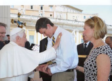 От прикосновения Папы Бенедикта XVI американец исцелился от рака