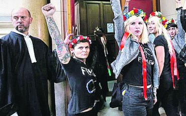 Во Франции активисткам FEMEN грозит пять лет тюрьмы