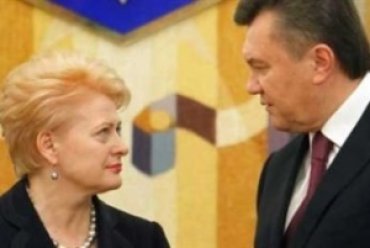 Янукович и президент Литвы поспорили, кто больше платит за российский газ