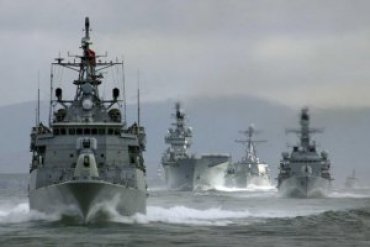 В Черном море начались военные учения Украины и НАТО