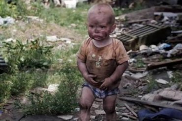 В России детей измазали сажей и заставили плакать для ролика о Донбассе