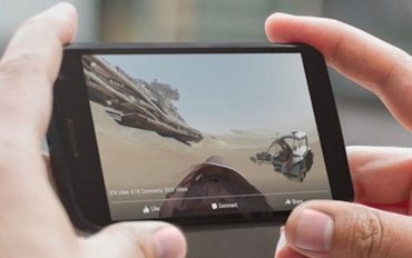 Facebook запустил опцию видео с обзором на 360°