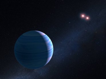 Хаббл нашел планету с двумя солнцами
