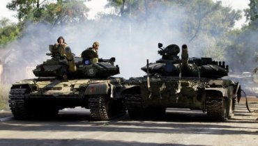 В Успенке «заблудились» танки боевиков
