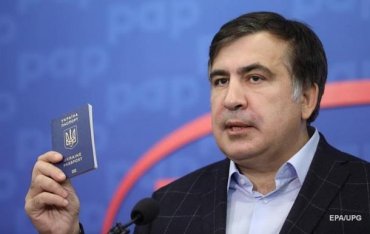 Саакашвили заявил, что его счета в Украине заблокированы