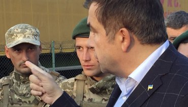 Саакашвили обвинил украинскую полицию в краже паспорта