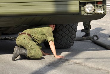 Российские танки с Донбасса не смогли доехать до Беларуси