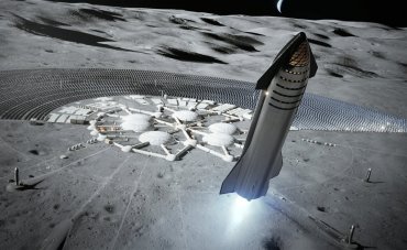 Илон Маск показал корабль, который может летать на Луну и Марс