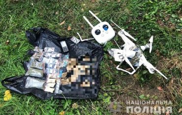 Киевлянин пытался передать наркотики в СИЗО с помощью дрона