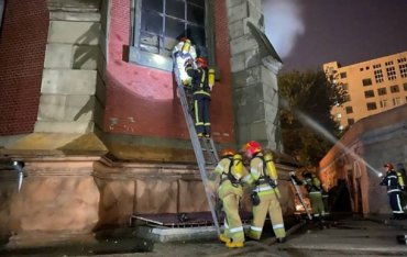 Во время пожара в киевском костеле Святого Николая сгорел уникальный орган