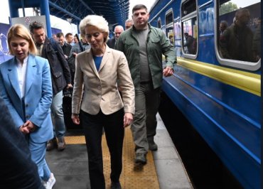Украина приближается к членству в ЕС: Урсула фон дер Ляйен третий раз с начала войны приехала в Киев