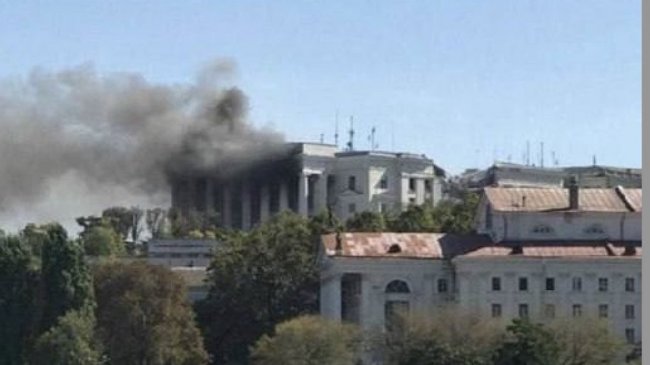 При ударе по штабу в Севастополе уничтожены командующий ЧФ РФ и еще 34 офицера