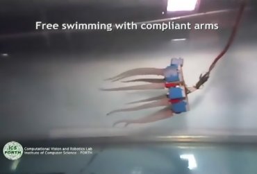 Ученые разработали робота-осьминога