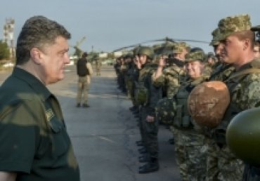 Порошенко строит на Донбассе три линии обороны