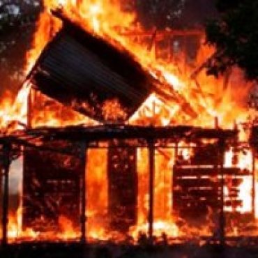 На Черкасщине сгорела церковь сатанистов