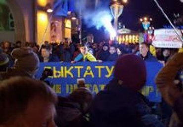 В Минске прошел марш протеста против фальсификации выборов