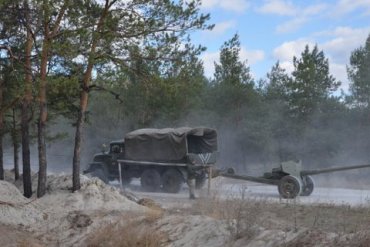 Силы АТО завершили отвод вооружений в Луганской области