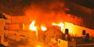 Палестинцы сожгли гробницу библейского праотца Иосифа в Шхеме