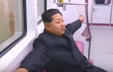 Ким Чен Ын провел испытания нового поезда метро