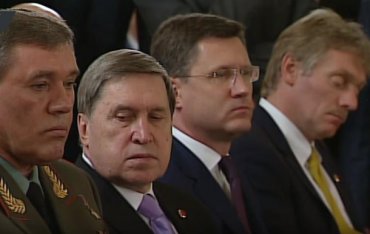 Песков уснул на пресс-конференции Путина и Эрдогана