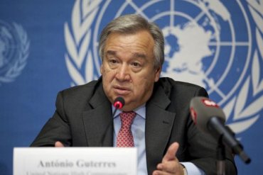Новый генсек ООН назвал своим приоритетом мир в Сирии
